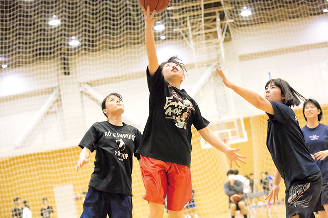 女子バスケットボール部 クラブ紹介